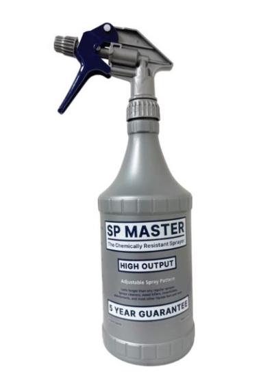 SPRAY BOTLE BLU/GRY 32OZ