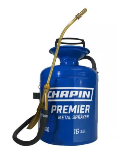 BLUE METAL SPRAYER W/BRASS 1GAL