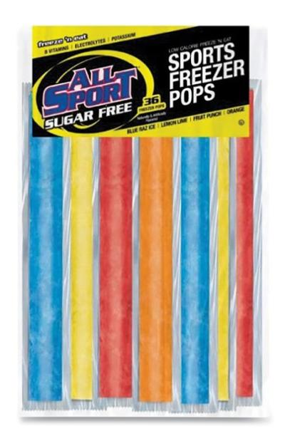 FREEZER POPS- SUGAR FREE 144/CS