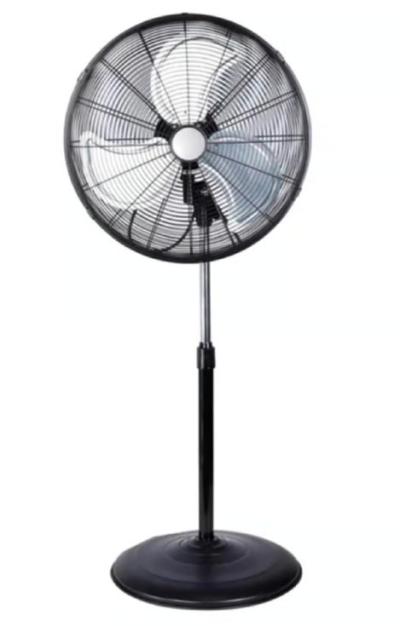 PEDESTAL FAN 20" BLK