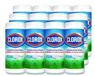 CLOROX FRESH WIPES 12/35CT