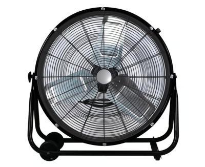 DRUM FAN BLACK 24"