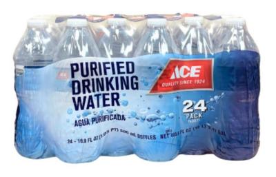 BOTTLED WATER 16OZ 24PK