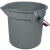 BUCKET RUBBERMAID 14QT GRAY