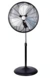 PEDESTAL FAN 20" BLK