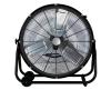 DRUM FAN BLACK 24"