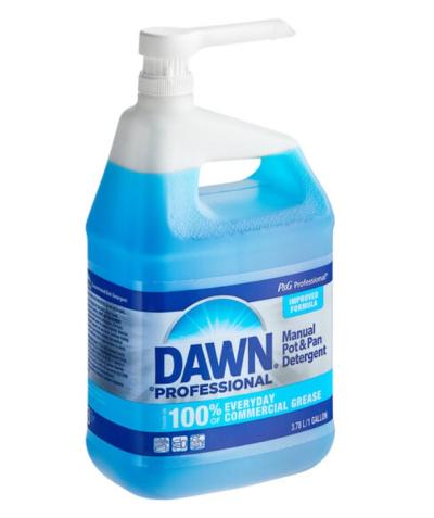 DAWN DETERGENT W/PUMP 1G