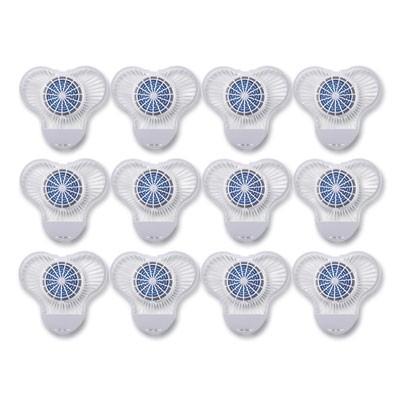 URINAL SCREEN W/BLK GRN APL 12BX