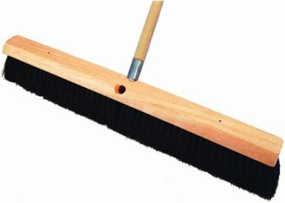 24" BROOM BLK TAMPICO W/HANDLE