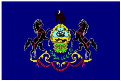 3FT X 5FT PA STATE FLAG