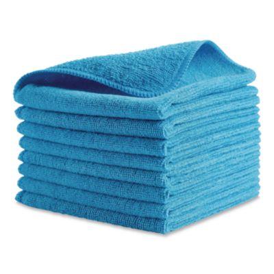12X12 MICROFIBER CLOTH BLUE 24PK