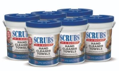 SCRUBS 72 COUNT BUCKET 6/CS