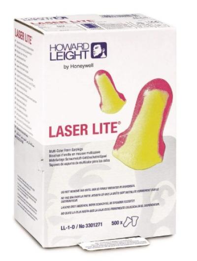 LASER LITE UNCORDED EAR PLUGS