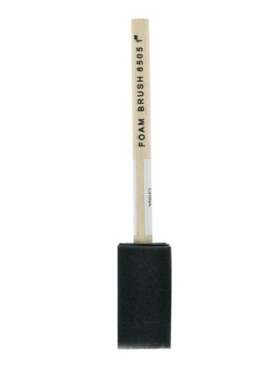 PAINT BRUSH FOAM 1"W