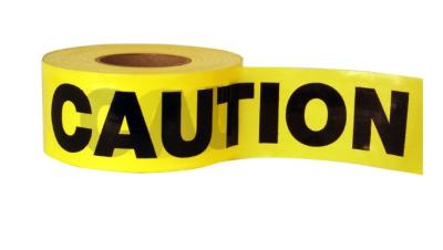 TAPE BARCDE CAUTION1000'