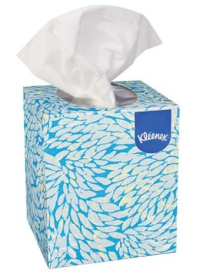 KLEENEX FACIAL TISSUES 8BXS/CS