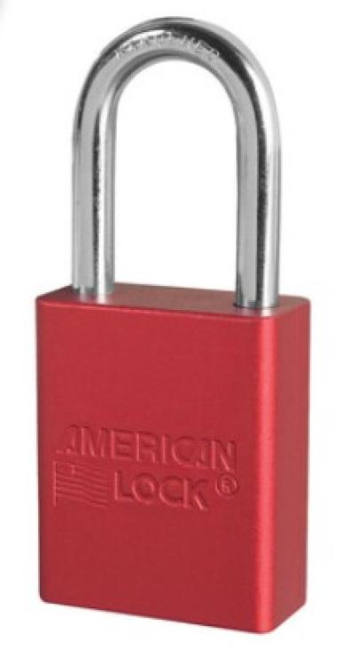 ALUM SAFETY PADLOCK 1.5 SHACKLE