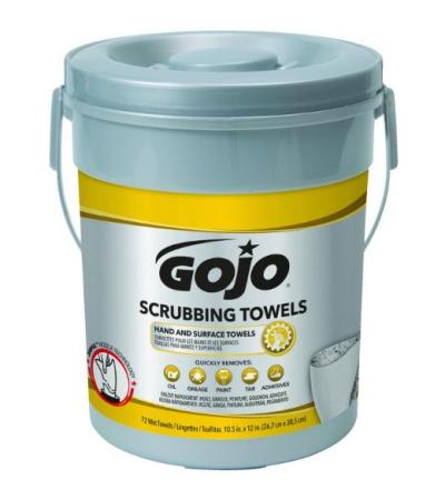 GOJO SCRUBG WIPES 72CT